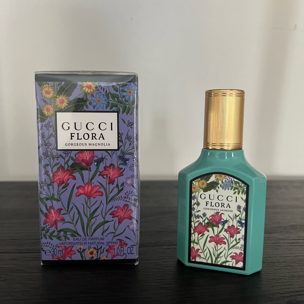 Gucci Flora Gorgeous Magnolia Teal and Gold Perfume